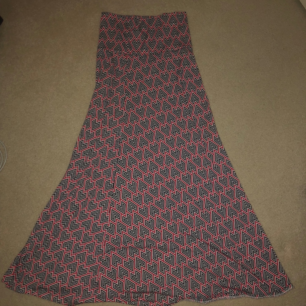 Printed LuLaRoe Maxi Skirt
